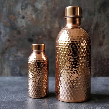 Hammered Copper Bottle