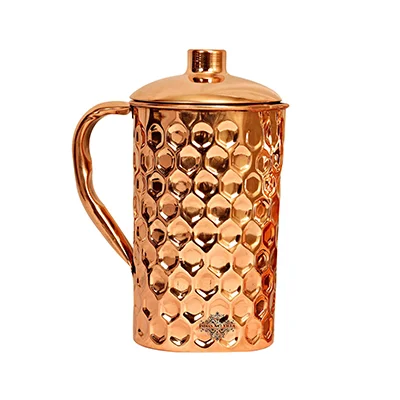 Diamond Copper Jug